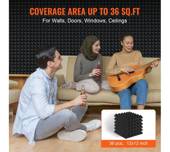 Garso izoliacinės plokštės studijoms, 36 vnt.4