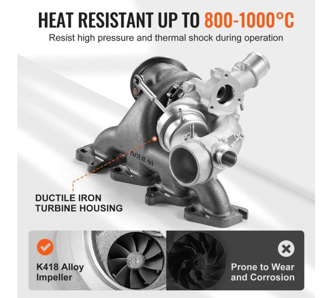 Turbokompresoriaus rinkinys Chevrolet Cruze 2011-2019 1.4T3