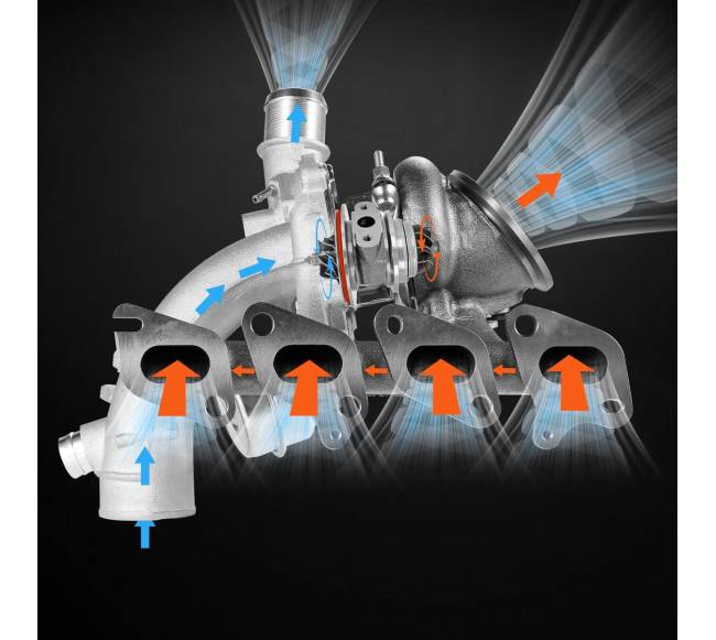 Turbokompresoriaus rinkinys Chevrolet Cruze 2011-2019 1.4T7