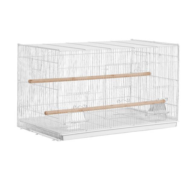 Paukščių skrydžio narvas 46 cm baltas10