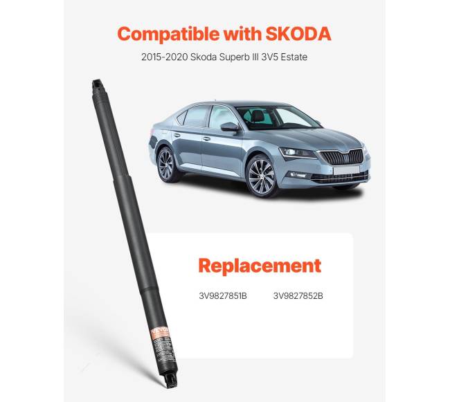 Galinės bagažinės liftai Superb 2015-20201