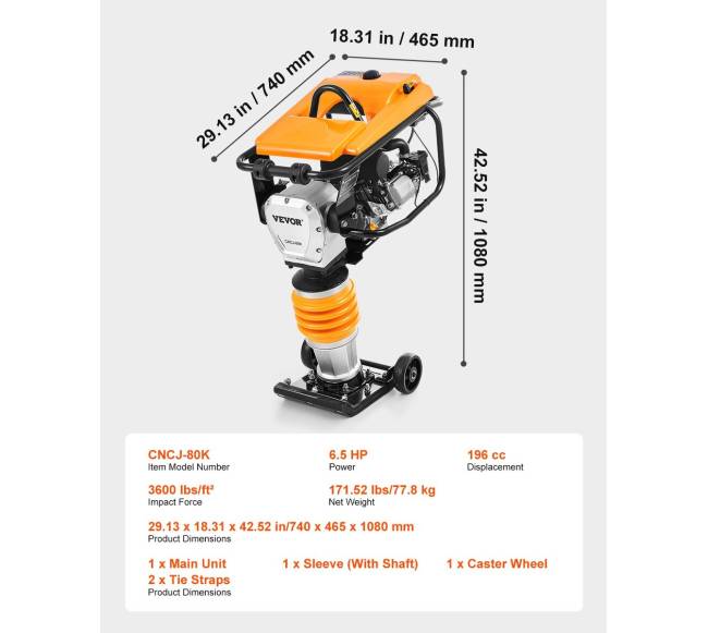 6,5 AG šokantis tampavimo padas6