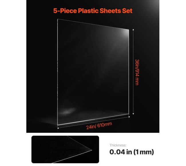 5 dalių PET plokštės 610 x 914 mm1