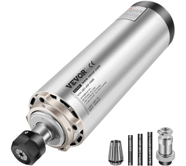 2.2 kW CNC oro aušinamas špindelis0