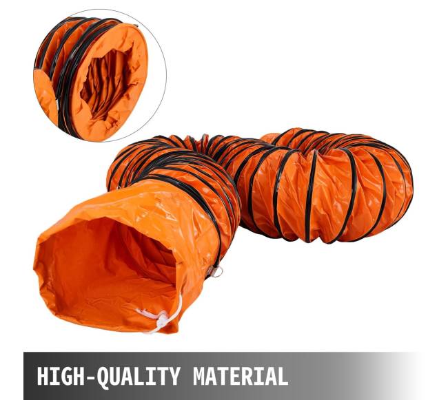 Lanksti 7,6 m vėdinimo šlanga, PVC, 31 cm1