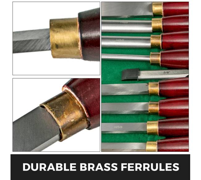 Medžio drožybos kaltų komplektas 8 vnt3