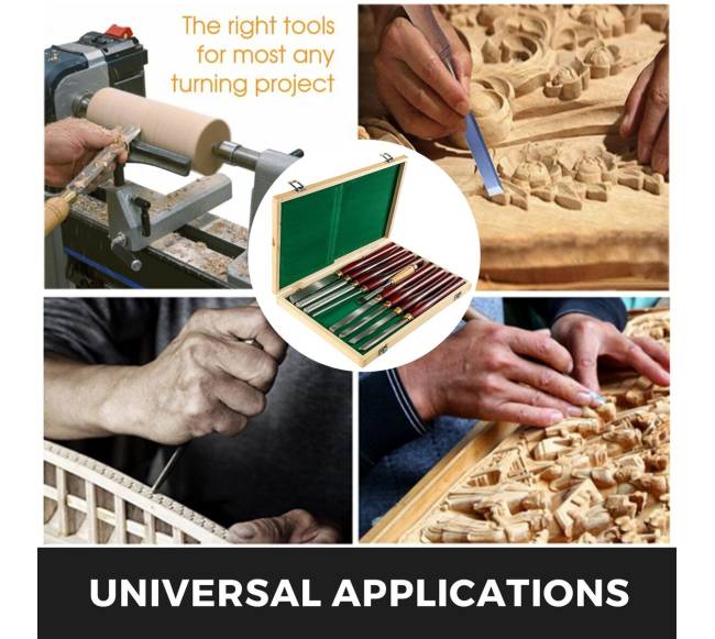 Medžio drožybos kaltų komplektas 8 vnt6