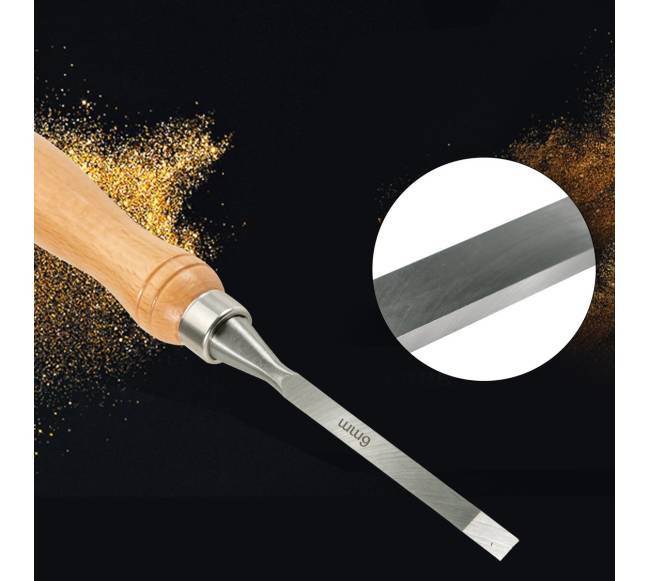 Medžio kaltų rinkinys, 12 vnt., drožybai1