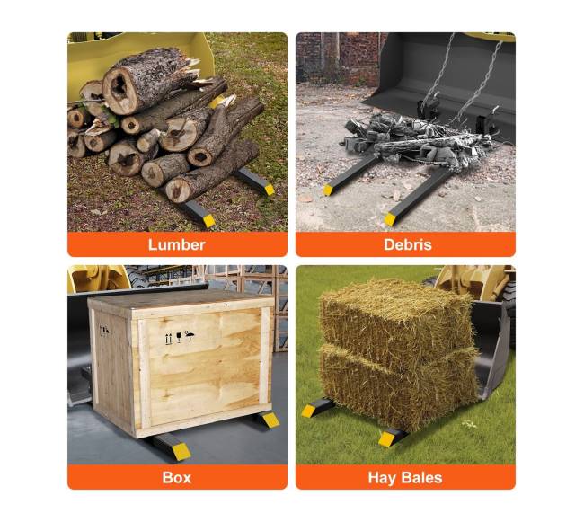 Traktoriaus šakės 1814 kg apkrovai3