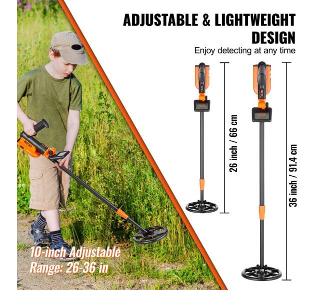 Vaikams skirta metalo detektorius su LCD ekranu2