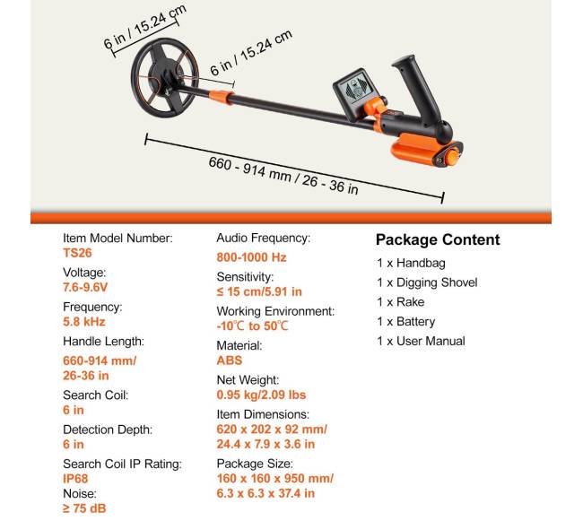Vaikams skirta metalo detektorius su LCD ekranu6