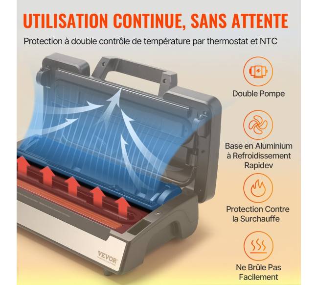 Maisto vakuuminis pakavimo aparatas 90Kpa su maišeliu2