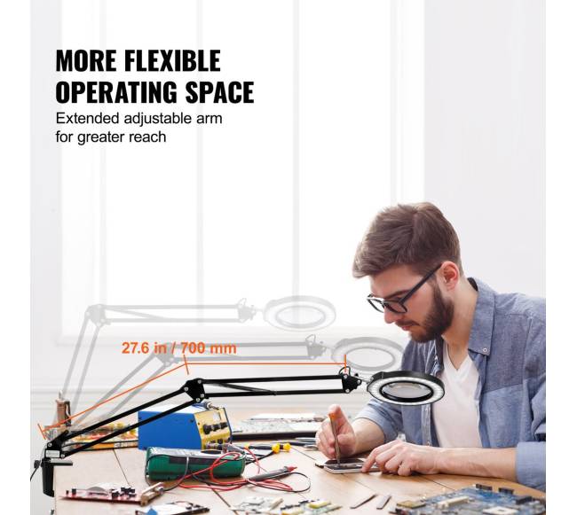 Didinamasis stiklas su apšvietimu ir pagrindu4