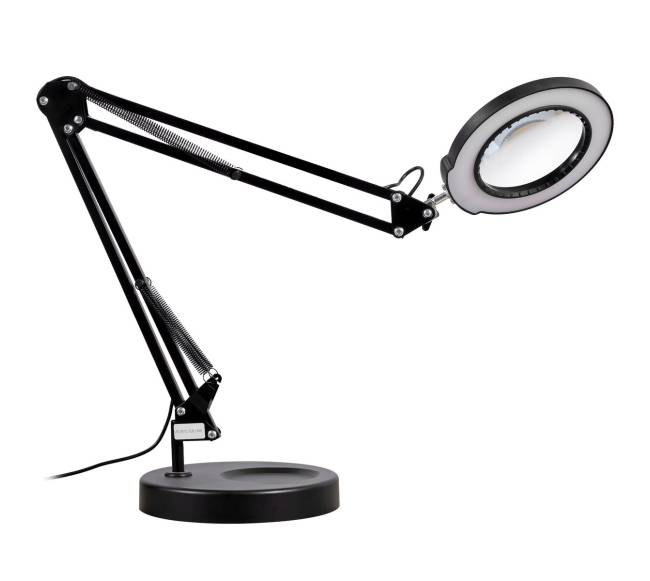 Didinamasis stiklas su apšvietimu ir pagrindu8