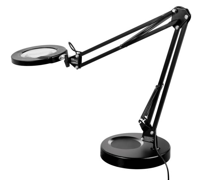 Didinamasis stiklas su apšvietimu ir pagrindu10