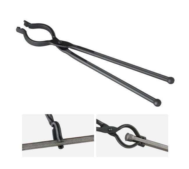 Kalvio replės V-Bit, 46 cm, iš anglinio plieno8