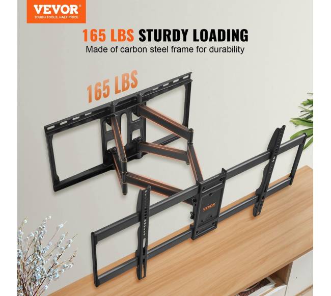 Visiškai reguliuojamas TV laikiklis 37-90 colių1