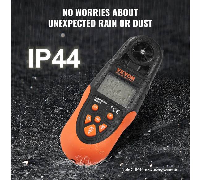 Bluetooth nešiojamas anemometras  įranga HVAC4