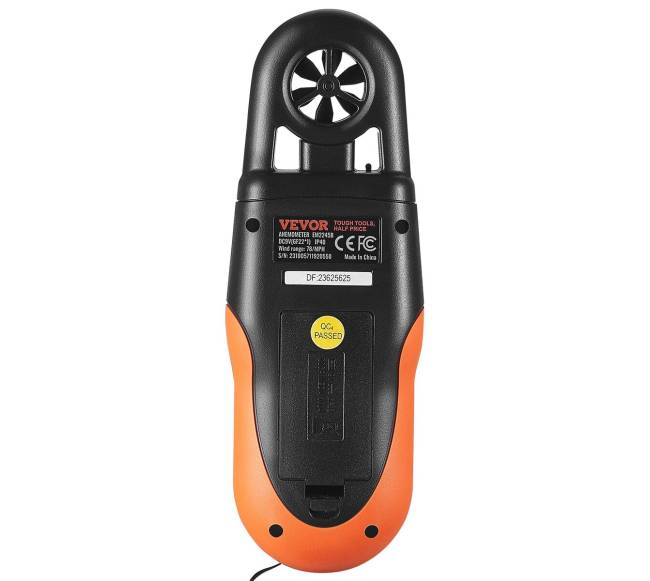 Bluetooth nešiojamas anemometras  įranga HVAC9