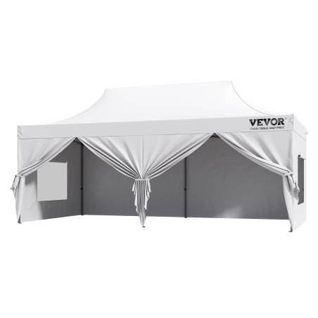 Lauko pavėsinė su sienelėmis ir maišu, 10x20 FT0