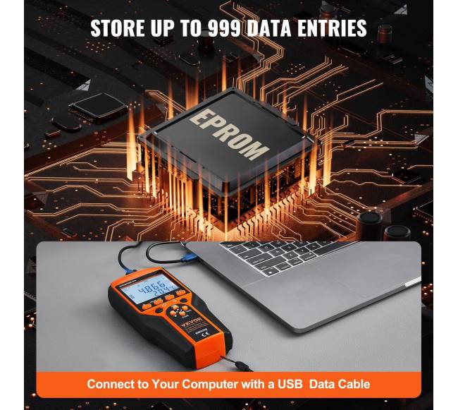 Rankinis skaitmeninis anemometras su LED ekranu3