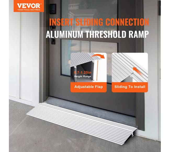 Durų slenkstinė rampa, 2.5 cm aukštis1