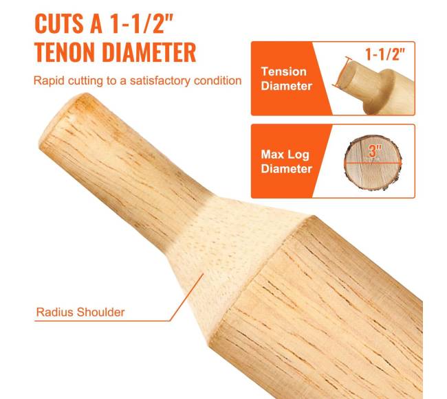 Įrankis baldo spygliukams, 38 mm3