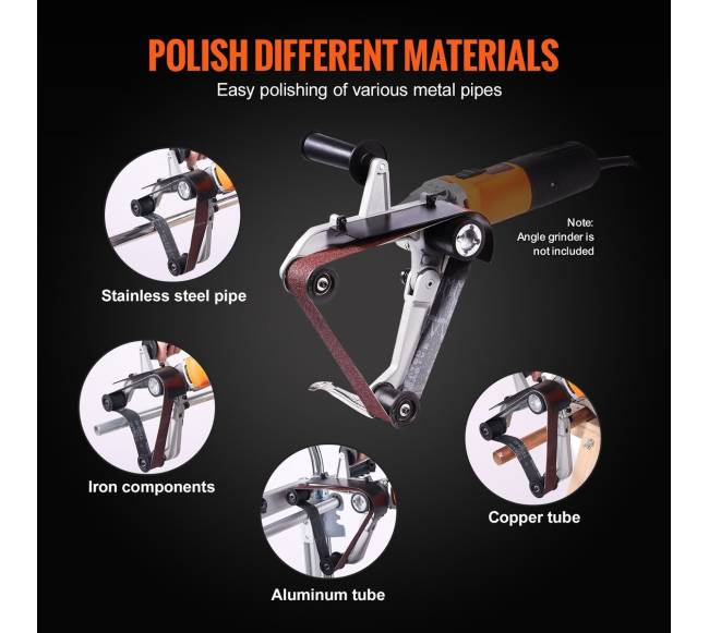 Kampinio šlifuoklio diržų šlifuoklio adapteris5