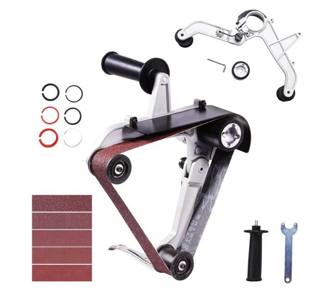 Kampinio šlifuoklio diržų šlifuoklio adapteris8