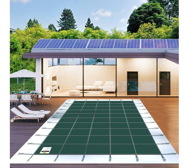 Stačiakampis baseino dangtis 4,9 x 8,5 m žalias7