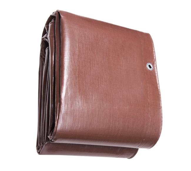 Polietileno brezentas 366x1220 cm rudas0