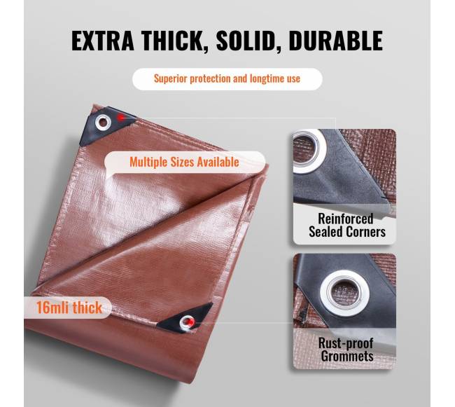 Polietileno brezentas 366x1220 cm rudas2