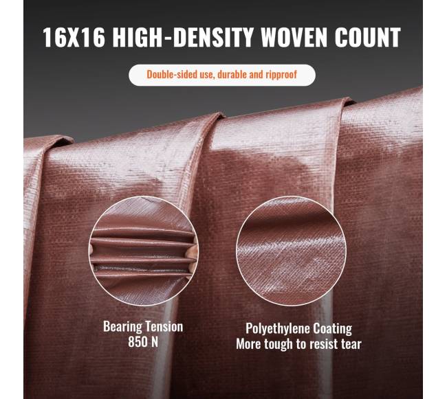 Polietileno brezentas 366x1220 cm rudas3