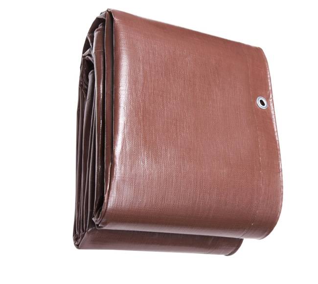 Polietileno brezentas 366x1220 cm rudas8