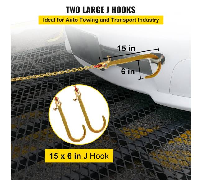 v tipo grandinė 8 mm, 0,6 m, 4,2 t3