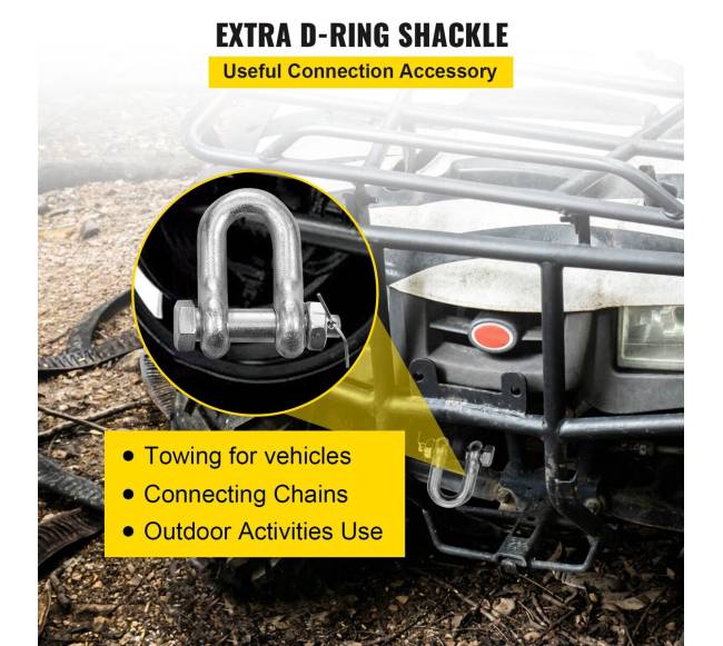 v tipo grandinė 8 mm, 0,6 m, 4,2 t5