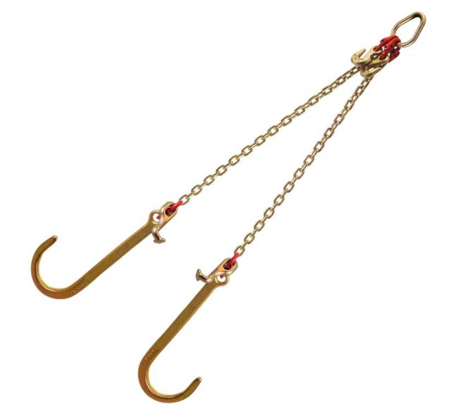 v tipo grandinė 8 mm, 0,6 m, 4,2 t10