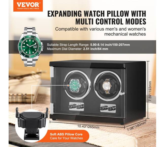 Automatinių laikrodžių laikrodis su dviem Mabuchi motorais1