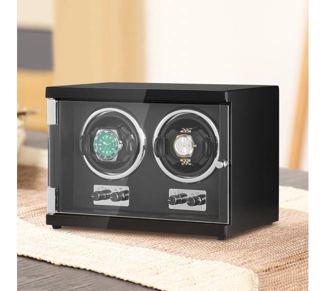 Automatinių laikrodžių laikrodis su dviem Mabuchi motorais7