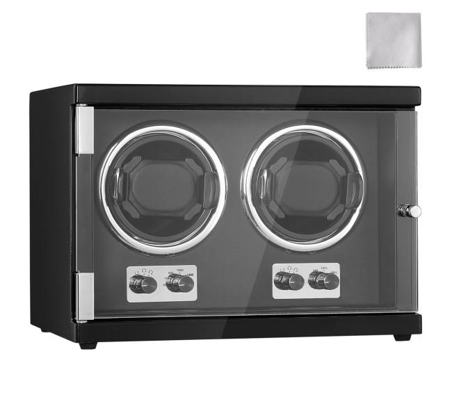 Automatinių laikrodžių laikrodis su dviem Mabuchi motorais8