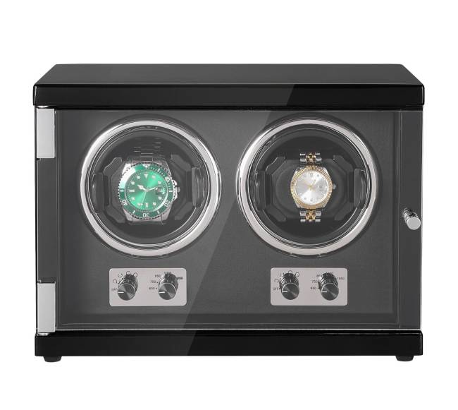 Automatinių laikrodžių laikrodis su dviem Mabuchi motorais9