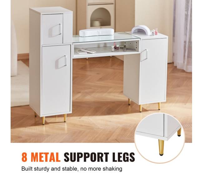 Manikiūro stalas su stikliniu viršumi3