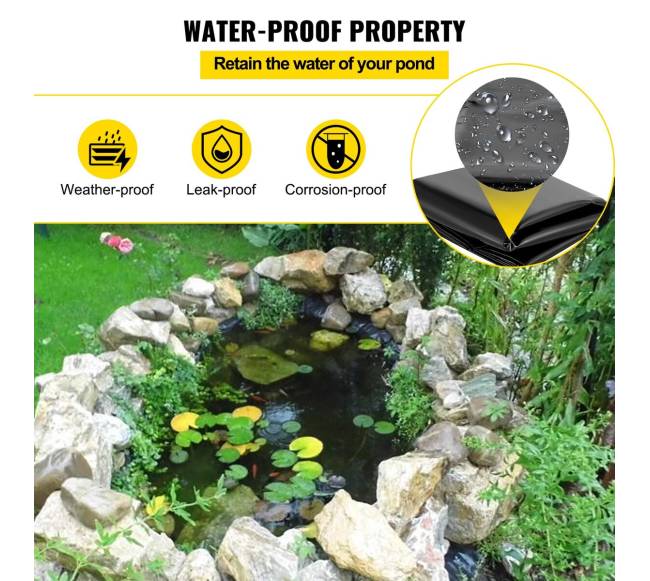 LLDPE tvenkinio danga 4,6 x 6 m4