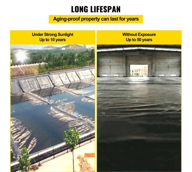 LLDPE tvenkinio danga 4,6 x 6 m5