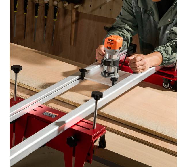 Medienos frezavimo stumdukas, reguliuojama aukščio slankiojimo sistema7