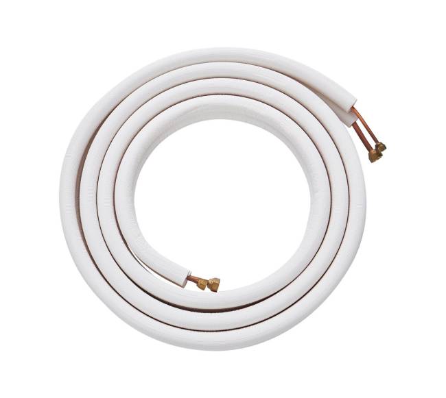 Kondicionieriaus variniai vamzdeliai su kabeliu0