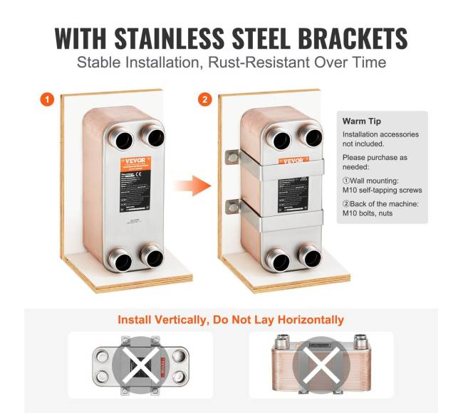 50 plokščių šilumokaitis su 4 MNPT5