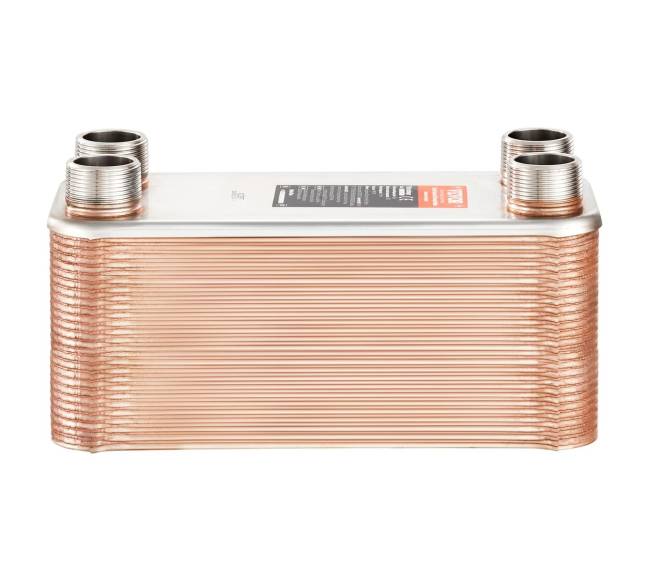 50 plokščių šilumokaitis su 4 MNPT10