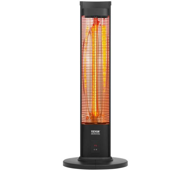 Infraraudonųjų spindulių šildytuvas 2000W su nuotoliniu valdymu0