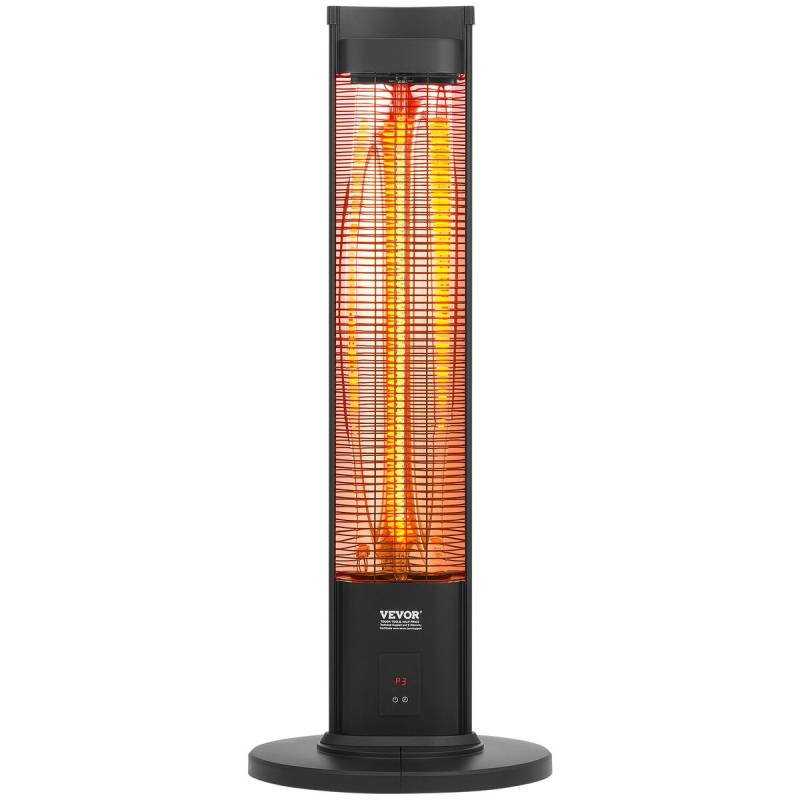 Infraraudonųjų spindulių šildytuvas 2000W su nuotoliniu valdymu0